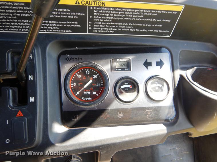 image for item EI9033 2015 Kubota RTV1140CPX utility vehicle