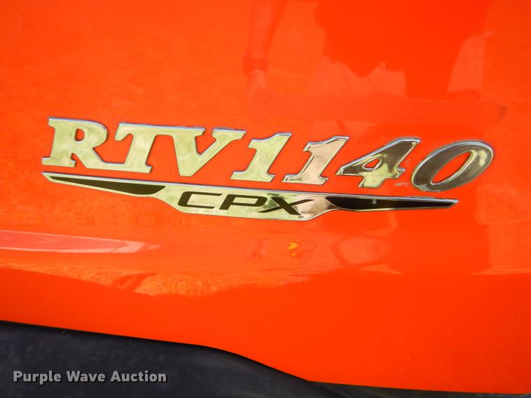 image for item EI9033 2015 Kubota RTV1140CPX utility vehicle