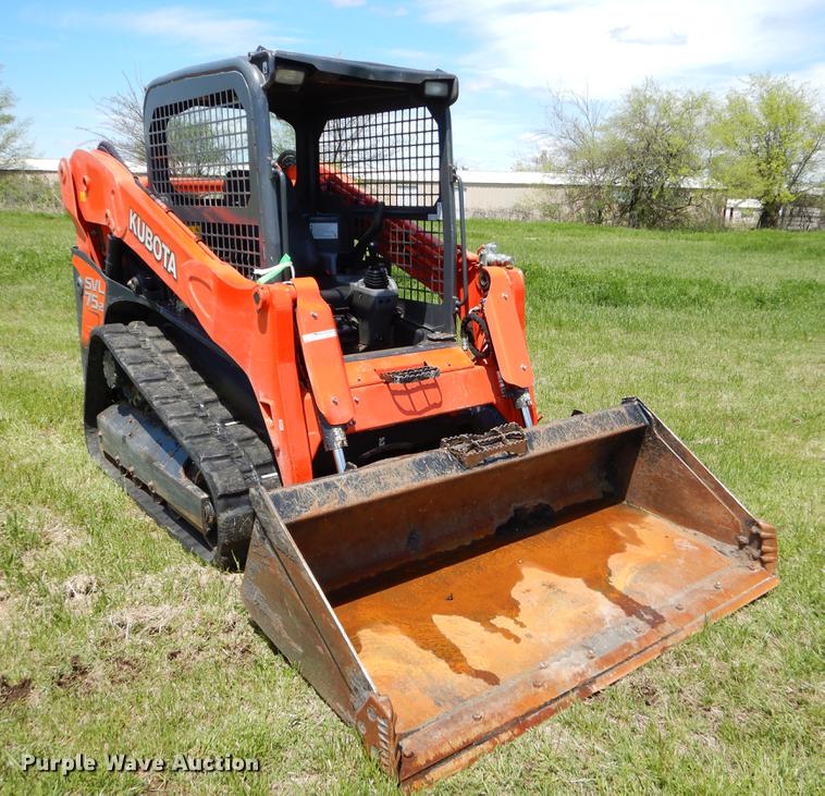 image for item EI9035 2015 Kubota SVL75-2 skid steer