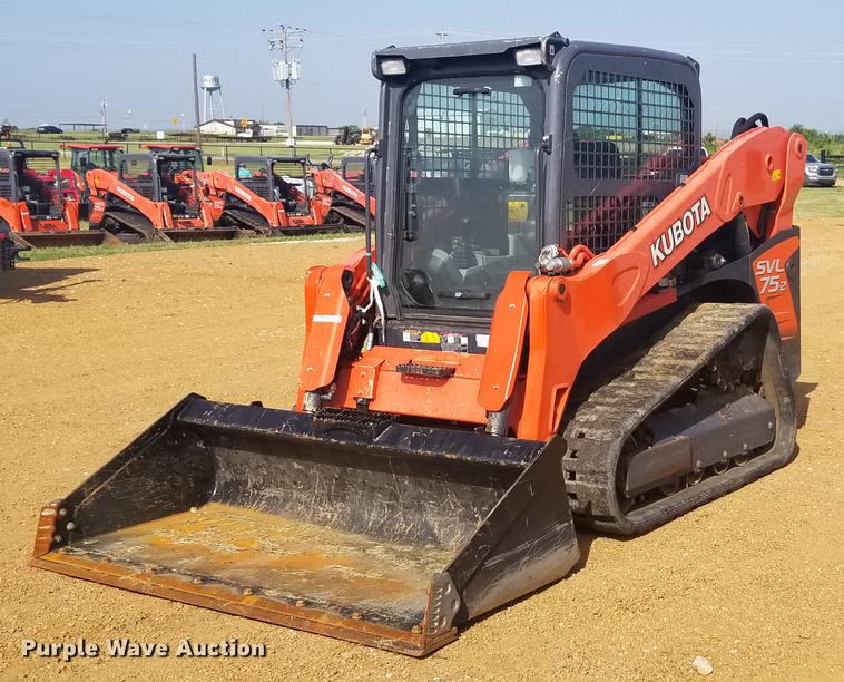 image for item EI9039 2015 Kubota SVL75-2 skid steer