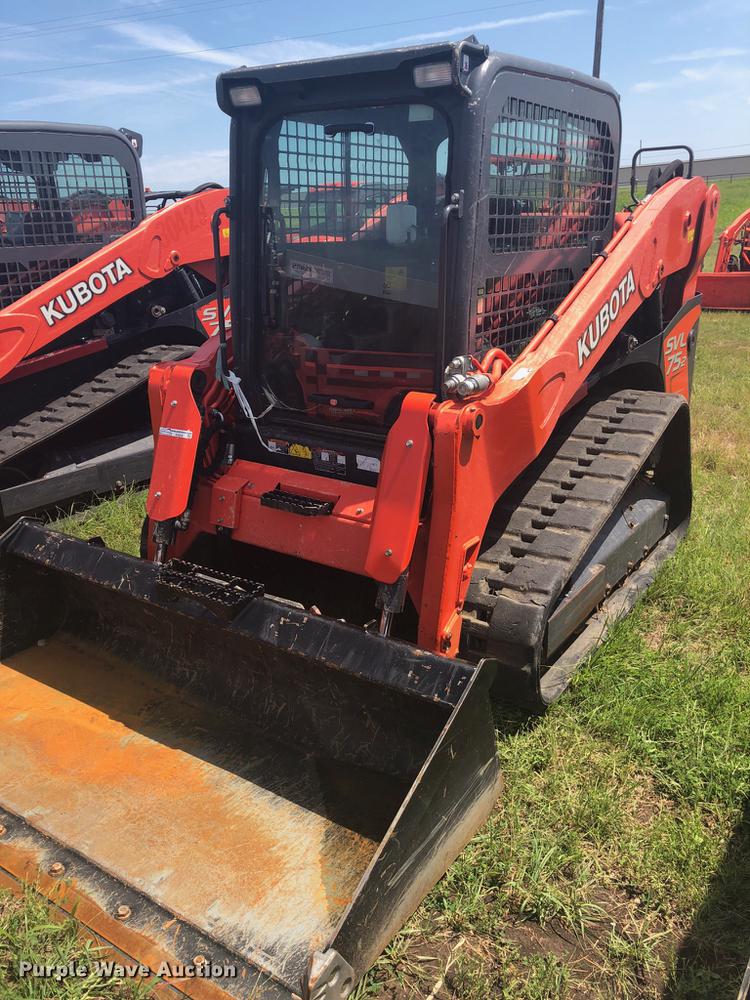 image for item EI9039 2015 Kubota SVL75-2 skid steer