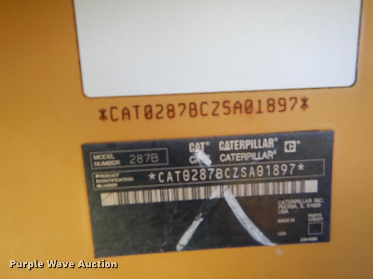 image for item EI9043 2005 Caterpillar 287B skid steer