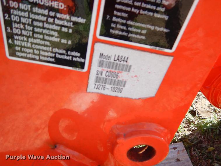image for item EI9045 Kubota LA844 loader