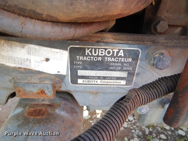 image for item EI9053 1997 Kubota L35 tractor