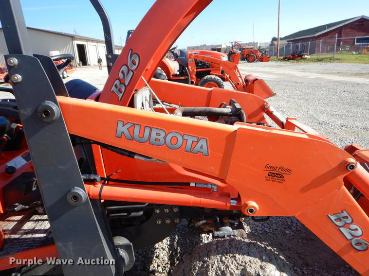 image for item EI9067 2012 Kubota B26 backhoe
