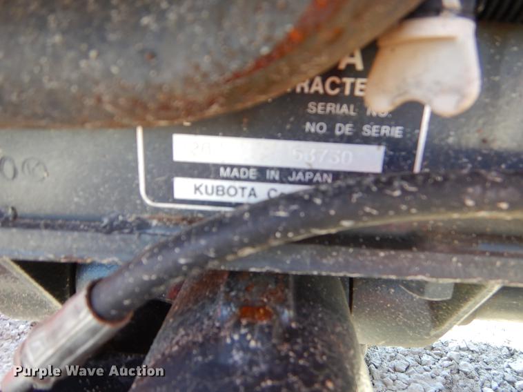 image for item EI9067 2012 Kubota B26 backhoe