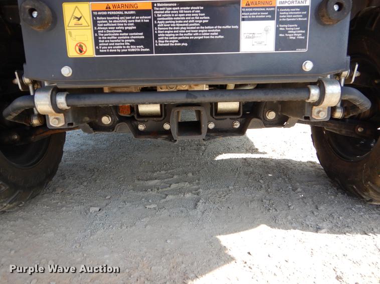 image for item EI9071 2015 Kubota X900 utility vehicle