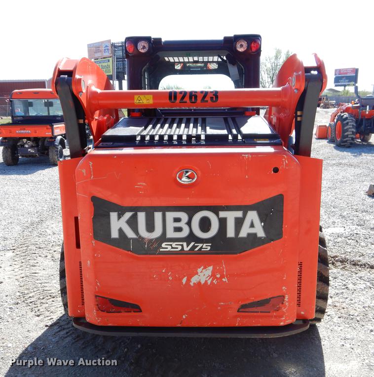 image for item EI9077 2016 Kubota SSV75 skid steer