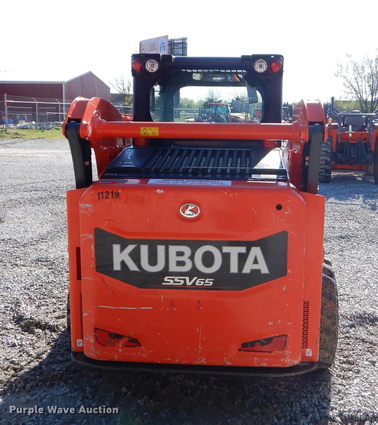 image for item EI9078 2016 Kubota SSV65 skid steer