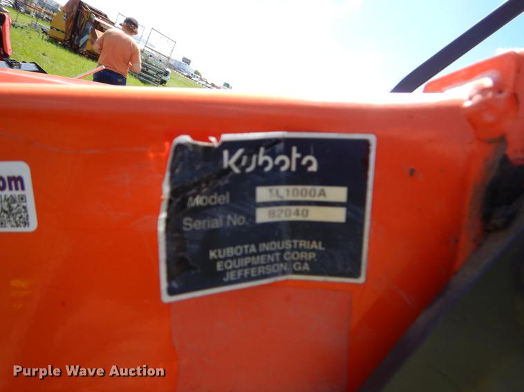 image for item EI9081 2013 Kubota L39 backhoe