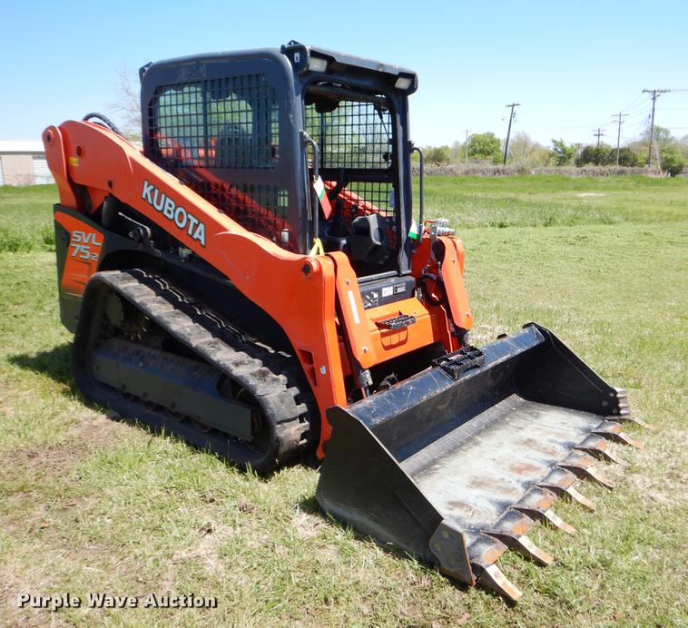 image for item EI9083 2015 Kubota SVL75-2 skid steer
