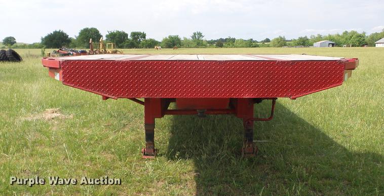 image for item BI9532 2013 Millertime 36GN drop deck equipment trailer