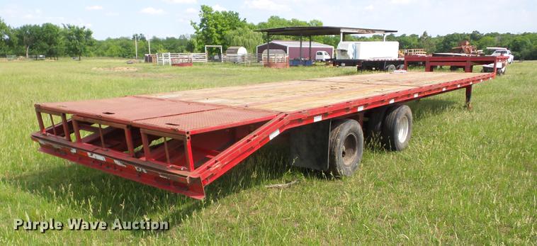image for item BI9532 2013 Millertime 36GN drop deck equipment trailer