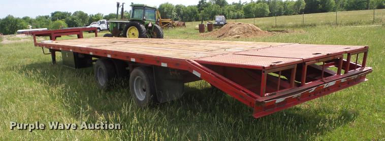image for item BI9532 2013 Millertime 36GN drop deck equipment trailer