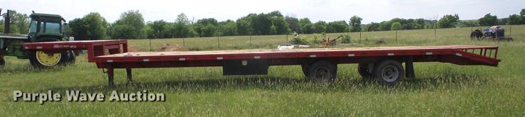 image for item BI9532 2013 Millertime 36GN drop deck equipment trailer