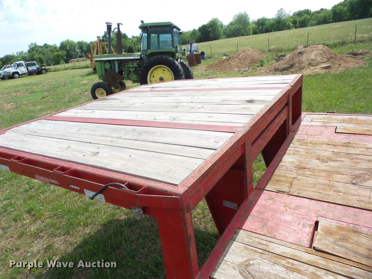 image for item BI9532 2013 Millertime 36GN drop deck equipment trailer