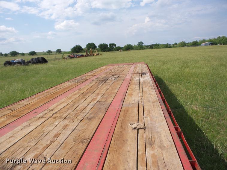 image for item BI9532 2013 Millertime 36GN drop deck equipment trailer