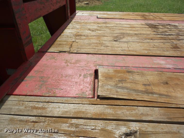 image for item BI9532 2013 Millertime 36GN drop deck equipment trailer