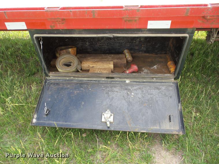 image for item BI9532 2013 Millertime 36GN drop deck equipment trailer