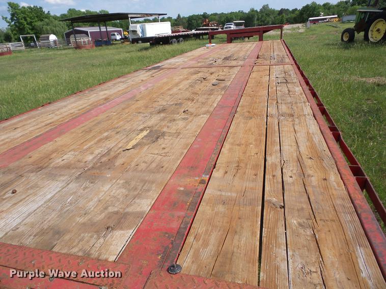 image for item BI9532 2013 Millertime 36GN drop deck equipment trailer