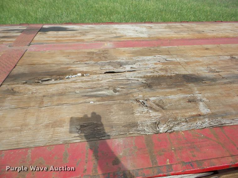 image for item BI9532 2013 Millertime 36GN drop deck equipment trailer