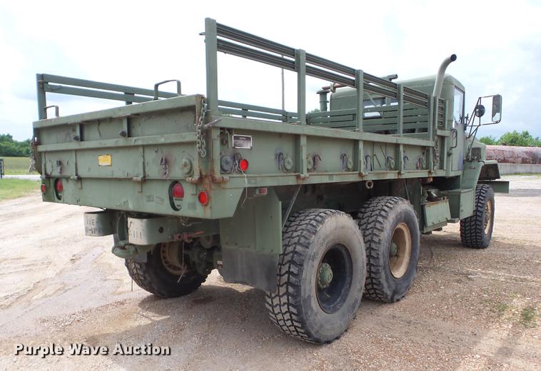 image for item BI9538 1985 Am General flatbed truck