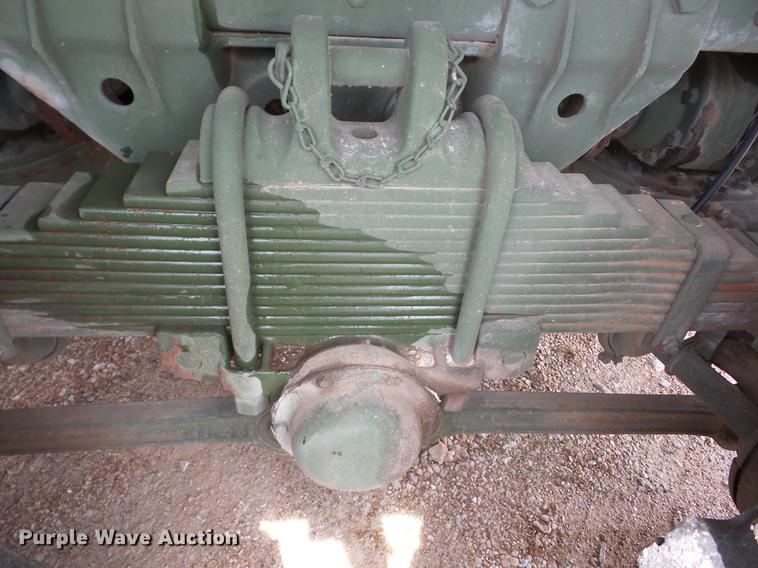 image for item BI9538 1985 Am General flatbed truck