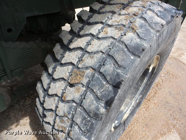 image for item BI9538 1985 Am General flatbed truck