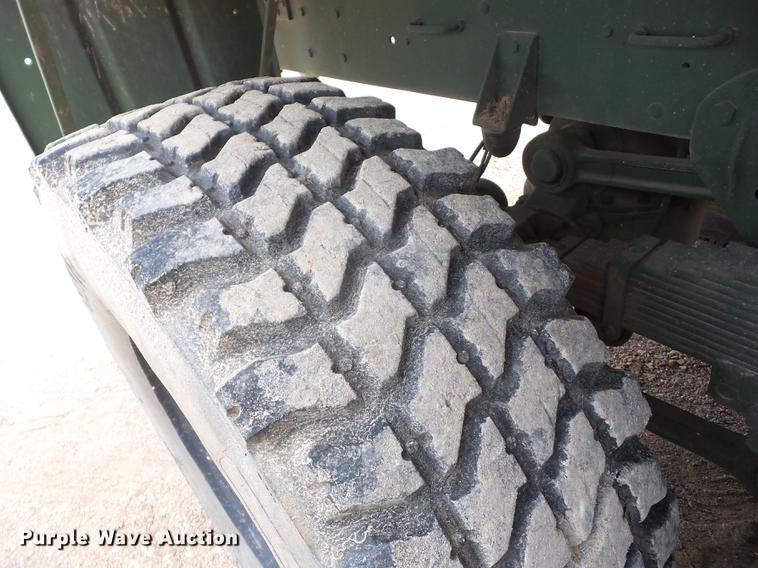 image for item BI9538 1985 Am General flatbed truck