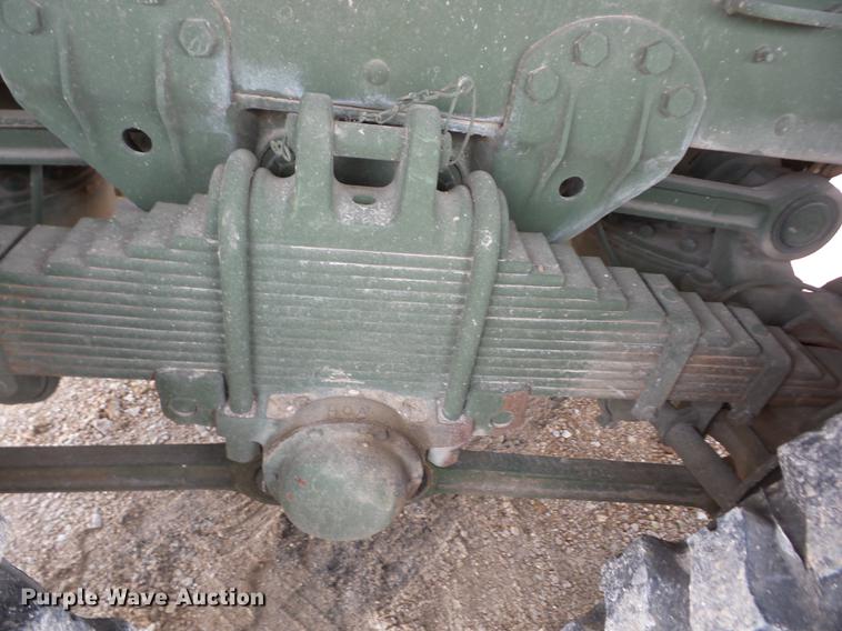 image for item BI9538 1985 Am General flatbed truck