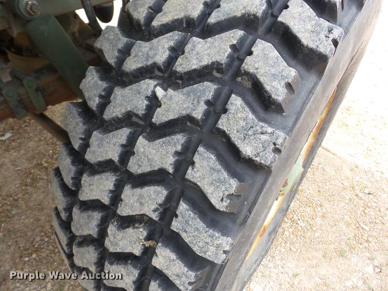 image for item BI9538 1985 Am General flatbed truck