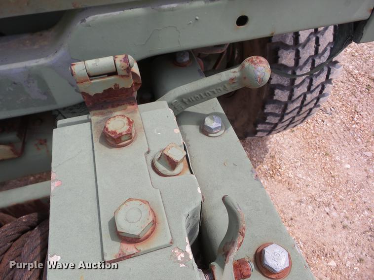 image for item BI9538 1985 Am General flatbed truck