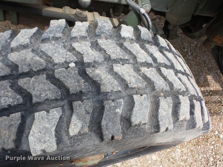 image for item BI9538 1985 Am General flatbed truck