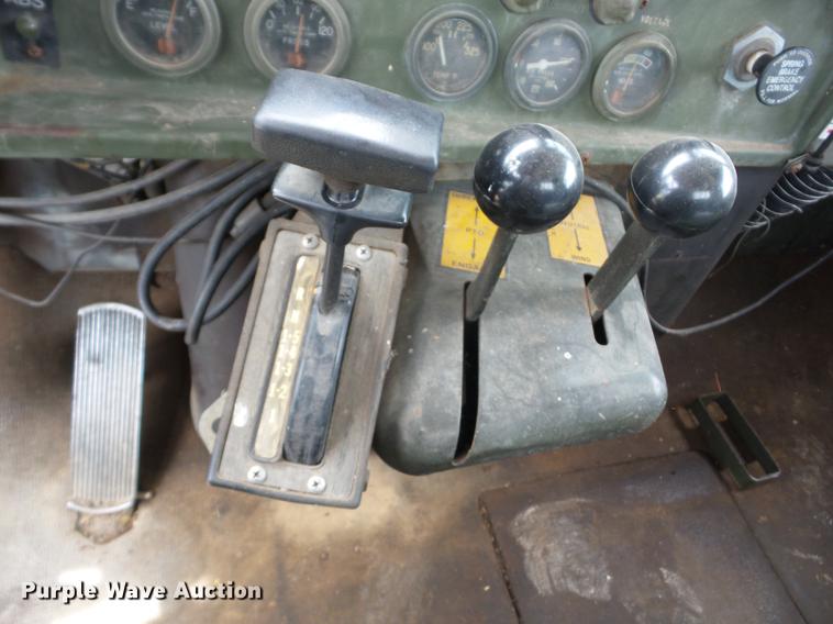 image for item BI9538 1985 Am General flatbed truck