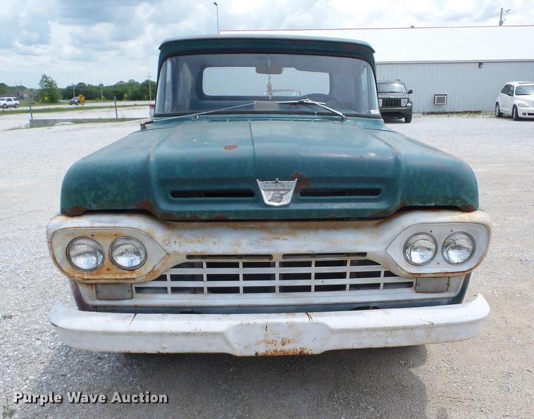 image for item BI9539 1960 Ford F100 pickup truck