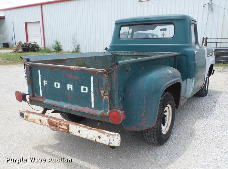 image for item BI9539 1960 Ford F100 pickup truck