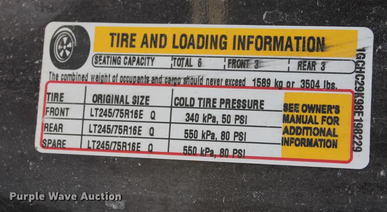 image for item DB5179 2008 Chevrolet Silverado 2500HD LS Ext. Cab pickup truck