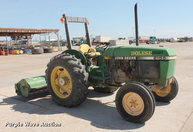 image for item DB5194 1990 John Deere 2155 tractor