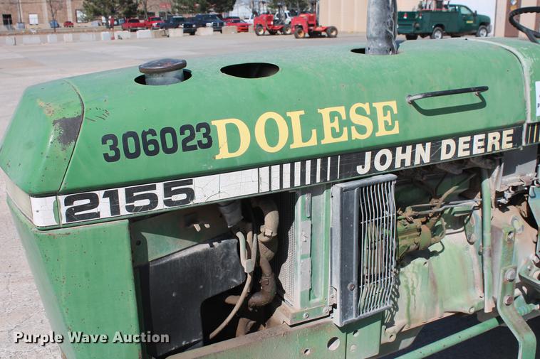image for item DB5194 1990 John Deere 2155 tractor