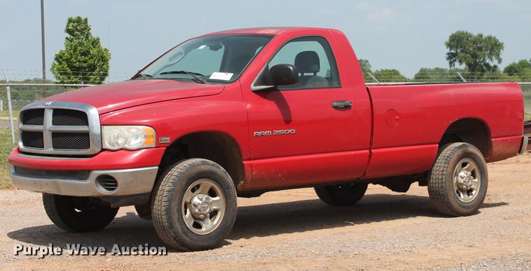 image for item DB5210 2004 Dodge Ram 2500HD SLT pickup truck