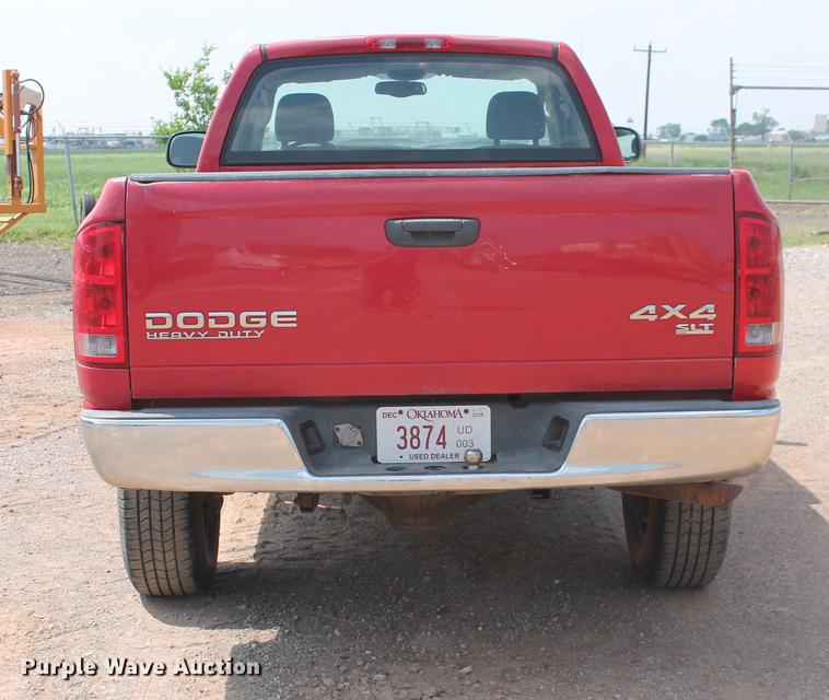 image for item DB5210 2004 Dodge Ram 2500HD SLT pickup truck