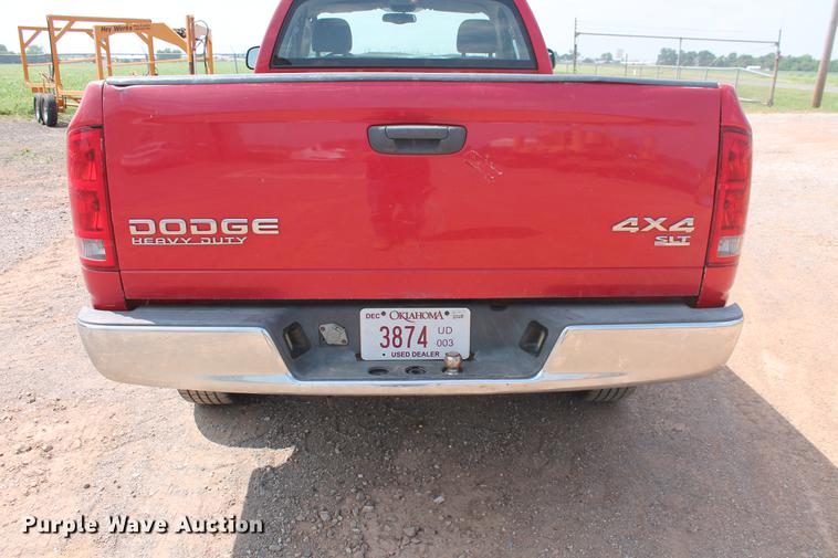 image for item DB5210 2004 Dodge Ram 2500HD SLT pickup truck
