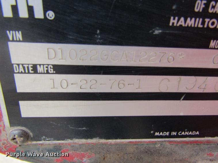 image for item DC4304 1977 International C01710B rollback truck