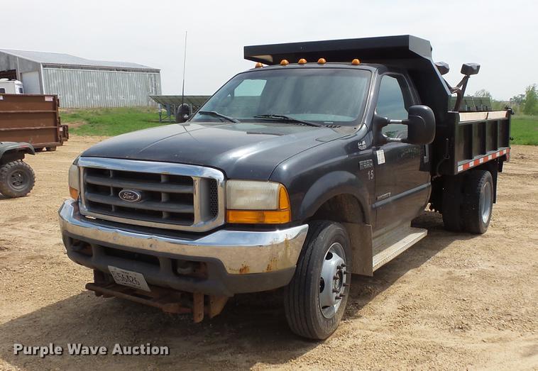 image for item DC4727 1999 Ford F550 Super Duty dump truck
