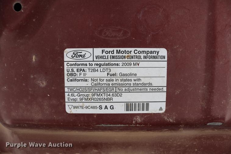 image for item DC7569 2009 Ford F150 pickup truck