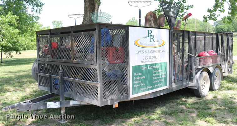 image for item DD4241 2011 Road Boss utility trailer