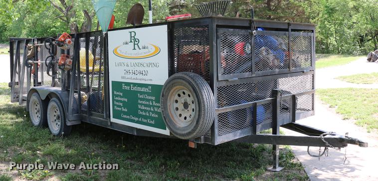 image for item DD4241 2011 Road Boss utility trailer