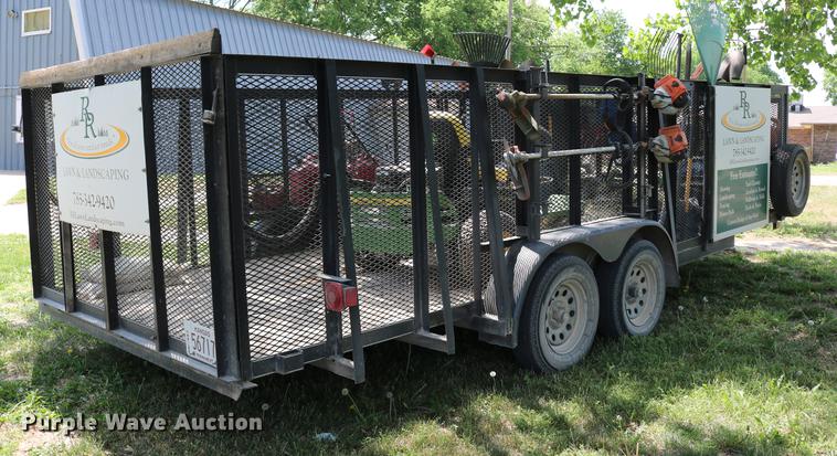 image for item DD4241 2011 Road Boss utility trailer