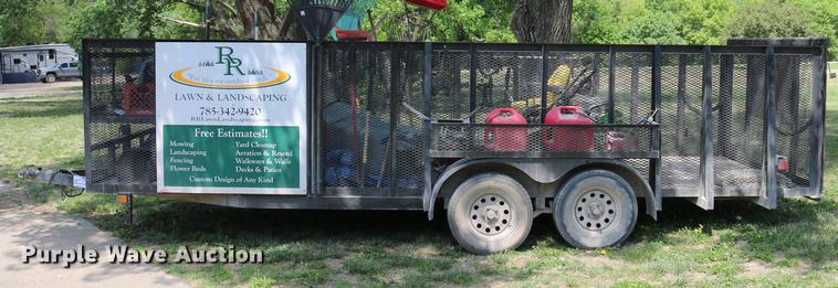 image for item DD4241 2011 Road Boss utility trailer