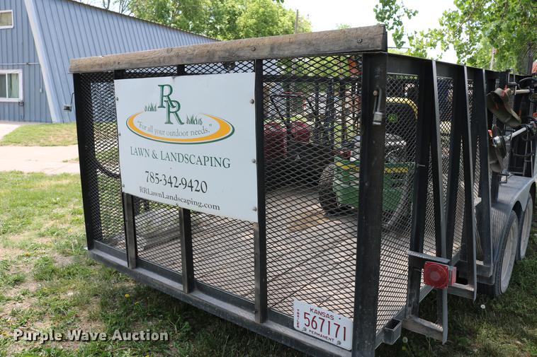 image for item DD4241 2011 Road Boss utility trailer